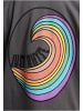 Just Rhyse Just Rhyse JRTS719M RainbowWave T-Shirt in darkgrey