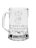 Mr. & Mrs. Panda Bierkrug Koala Pommes mit Spruch in Transparent