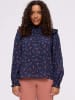 Noa Noa Hemd AnaisNN in Print Navy/Brown