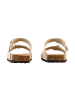 Divine Factory Noga Sierra Edge Lederpantoletten Beige