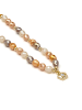 Luxenter Halskette Likdu mit 18 Karat Gelbgold-Finish – LIKDU