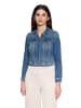 Vera Mont Jeansjacke mit Waschung in Blau