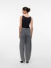 Vero Moda Mom Jeans in Medium Grey Denim
