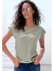 Beach Time T-Shirt in khaki