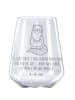 Mr. & Mrs. Panda Glas Rotwein Roter Panda mit Spruch in Transparent
