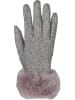 styleBREAKER Touchscreen Handschuhe in Grau