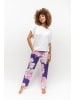 Cyberjammies Valentina Floral Pyjama Bottom in purple