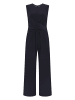 Zero  Jumpsuit mit Wickeloptik in Deep Sky