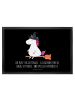 Mr. & Mrs. Panda Matte Einhorn Hexe mit Spruch in Schwarz