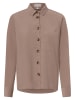 Marie Lund Cordbluse in taupe