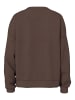 Pieces Sweatshirt in Hot Fudge