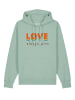 wat? Apparel Sweatshirt Love always wins in Aloe