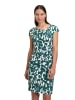 Vera Mont Cocktailkleid kurzarm in Cream/Dark Green