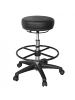 KADIMA DESIGN Arbeitshocker ROLAND Rund Sitzhocker Rollen gebremst