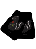 Mr. & Mrs. Panda Automatte Stinktier Blume ohne Spruch in Schwarz