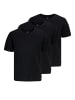 JACK & JONES Junior 3er Pack T-Shirts JJEORGANIC BASIC TEE JNR in black