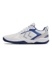 Hummel Hallenschuh Speed Court Innenbereich Erwachsene in WHITE/TRUE BLUE