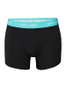 Happy Shorts Retro Boxer Jersey in black-neon