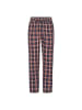 DANISH ENDURANCE Lange Pyjamahose Pyjama in navy red