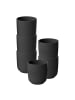 Villeroy & Boch 6er Set Becher Manufacture Collier 290 ml in schwarz