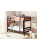 Beliani Hochbett REGAT in Braun - (W) 97 x (H) 147 x (L) 208 cm