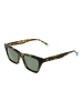 Bulget Unisex Sonnenbrille Katzenauge Grün