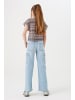 Garcia Wide Leg Cargojeans slim fit in bleached