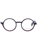 Yohji Yamamoto Unisex Optische Fassungen Panto Rot