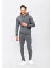 Tom Barron Jogginganzug mit Label-Print in ANTRAZIT