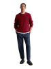 Marc O'Polo DENIM Woll Pullover relaxed in Deep Burgundy