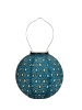 Pauleen Sunshine Charm Lampion Solar blau Tyvek Vlies