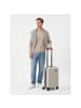 Farmhood Eco Edition 4 Rollen Kabinentrolley 55 cm mit Dehnfalte beige