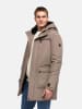 STONE HARBOUR Wintermantel Netaan XX in Stone Brown