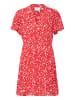 ICHI Kleid IHMARRAKECH Loose fit in FIERY RED FLOWER