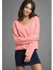Laura Scott Longsweatshirt in koralle