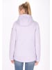 Schmuddelwedda Damen Strickfleecejacke in Grauviolett Melange