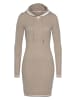 Kangaroos Strickkleid in beige-meliert
