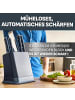 Tefal EverSharp Pro 6-teiliger Messerblock rostfreier Edelstahl Blau K297S744