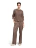 Betty Barclay Grobstrickjacke mit Lurexfaden in Braun