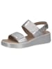 Caprice Sandalen silberfarben