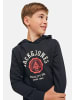 JACK & JONES Junior Hoodie 'Logo' in schwarz