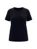 MIAMODA Shirt in schwarz