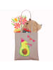 Mr. & Mrs. Panda Tasche Avocado Party ohne Spruch in Braun Pastell