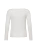 OPUS Langarmshirt Sovke in weiß