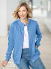 WITT WEIDEN Sweatjacke in mittelblau