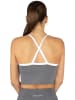 Circle Five Sporttop mit integriertem BH mit leichter Stützkraft in Anthrazit