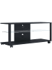 ebuy24 TV Tisch LindasL 1 Schwarz 115 x 41 cm