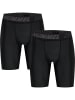 Hummel Hummel Shorts Hmlte Training Herren Dehnbarem Feuchtigkeitsabsorbierenden in BLACK/BLACK