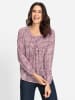 WITT WEIDEN Print-Shirt in elfenbein-mauve-bedruckt