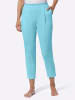 Sieh an! 7/8-Freizeithose in aquamarin
